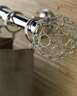 Inox κουρτινόξυλο